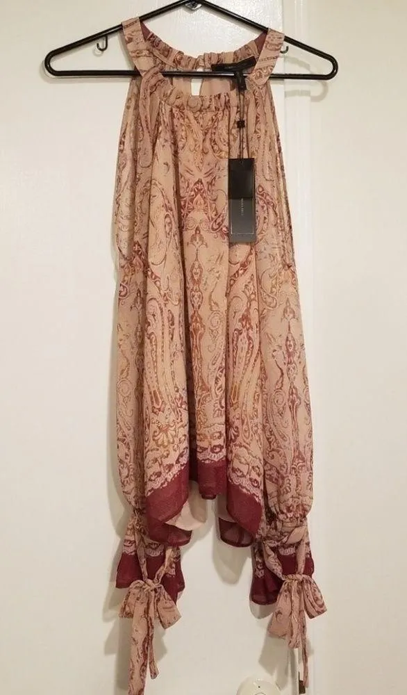 💕BCBGMaxAzria💕 Sessilee Baroque Paisley Top - Image 6