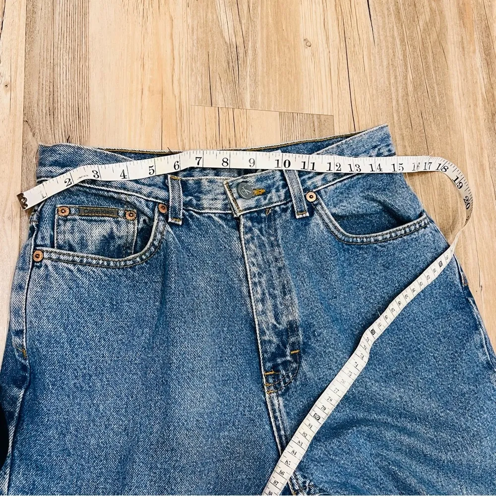 calvin klein Women’s Vintage 90s CHIC High Rise Tapered Jeans size 10 fi… - Image 13