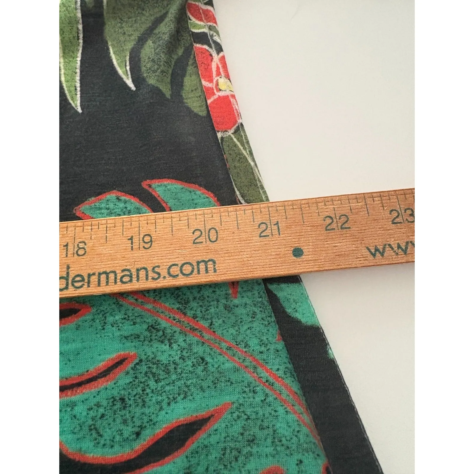 Jess & Jane Zebra Print Tunic Top Size M Black Plants Jungle Lagenlook Oversize Size M - Image 13