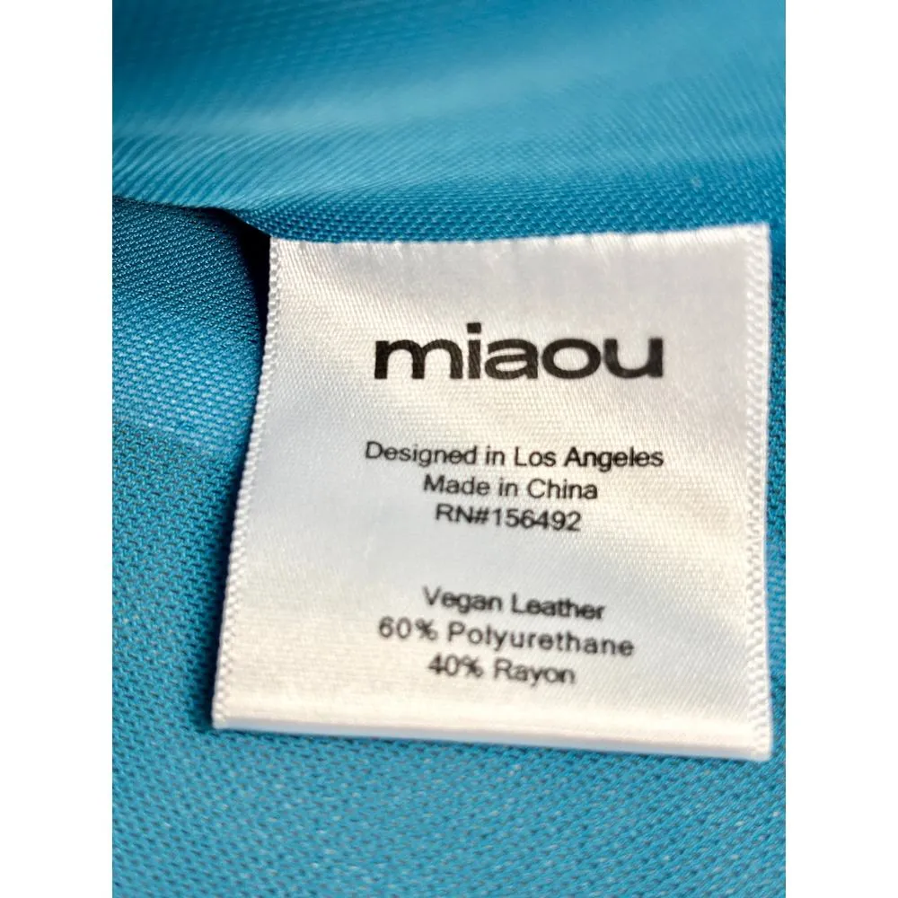 Miaou Leia Strapless Paneled Buffed Faux - Image 6