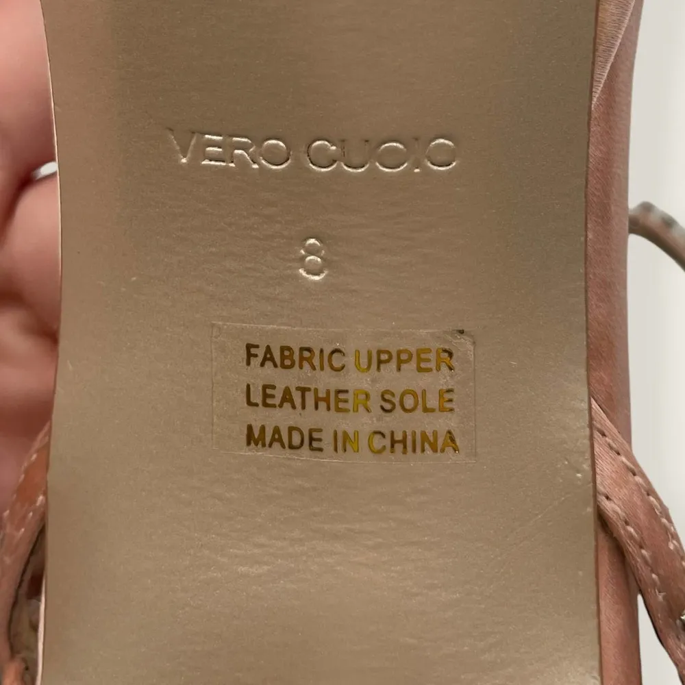 Pour La Victoire Blissa Pink Stiletto Bow Rhinestone Heel Formal Prom Wedding 8 - Image 6