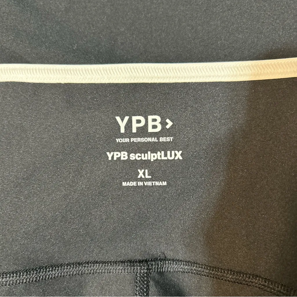 YPB SculptLux Mini Athletic Exercise Dress Black Size XL - Image 12