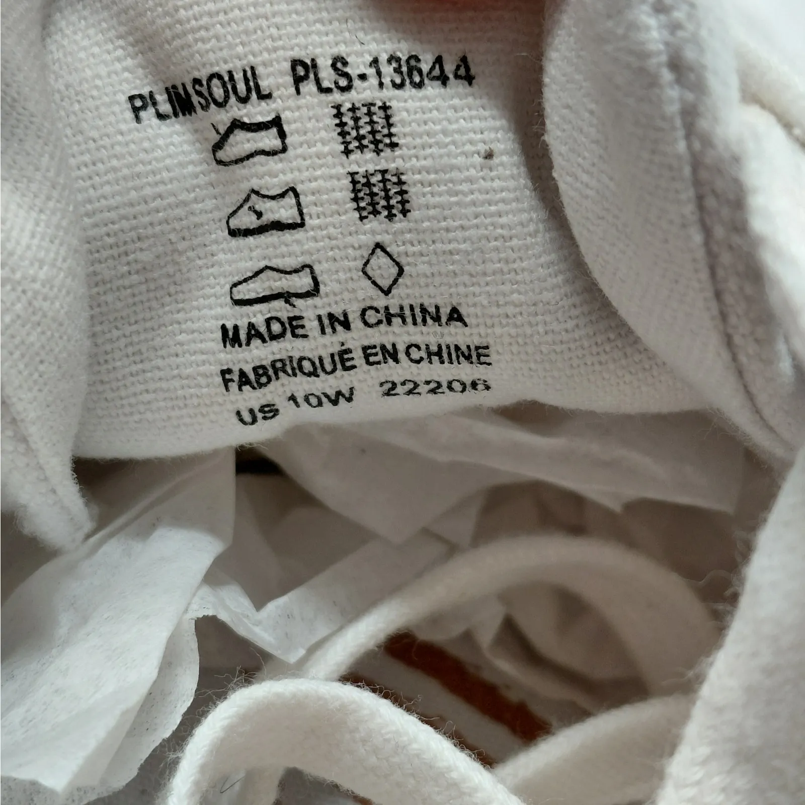 Taos Plim Soul Womens Canvas Sneaker Size 10W White Lace Up Casual Shoes Comfort - Image 12