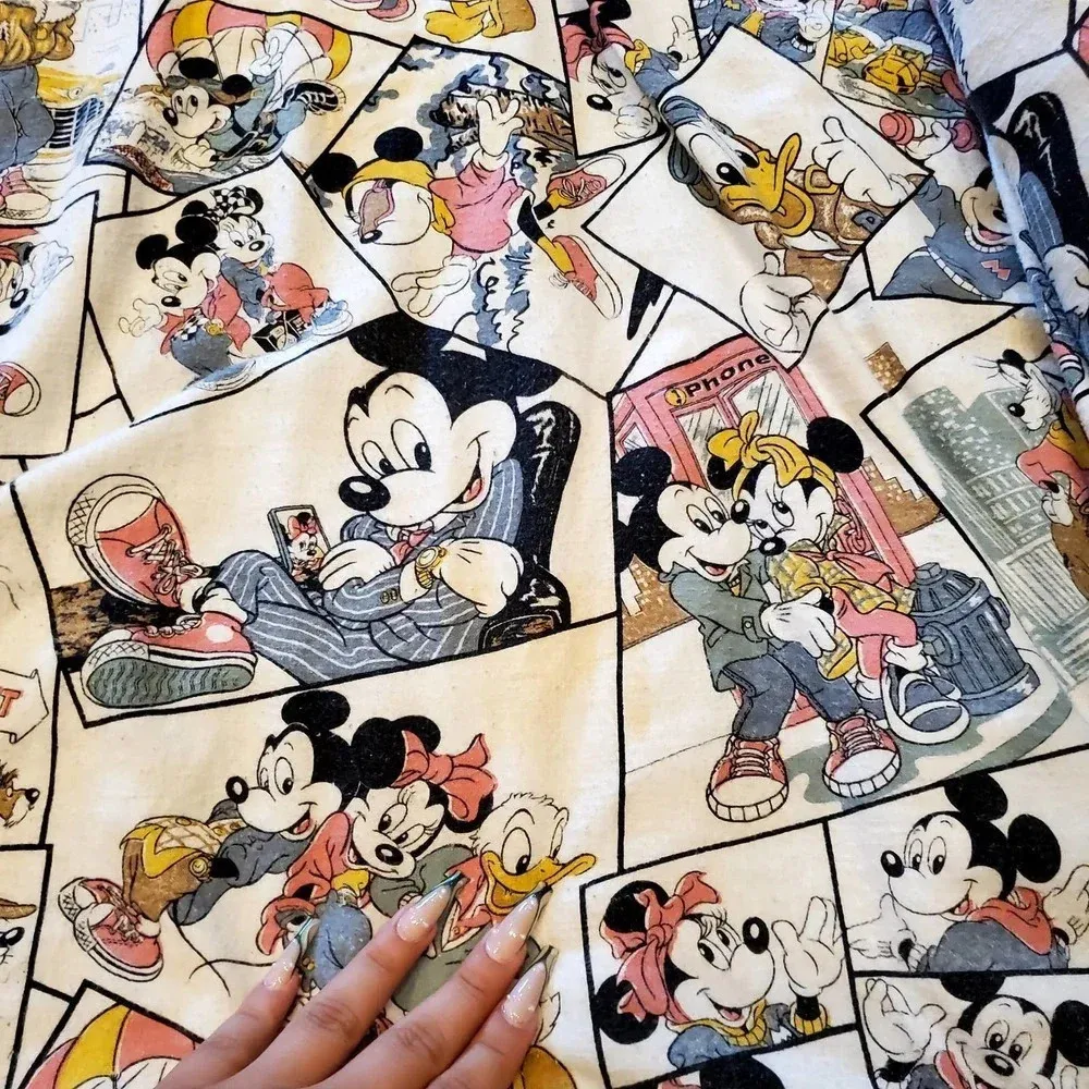 Disney Vintage Long Denim Coat with Toggle Buttons - Image 11