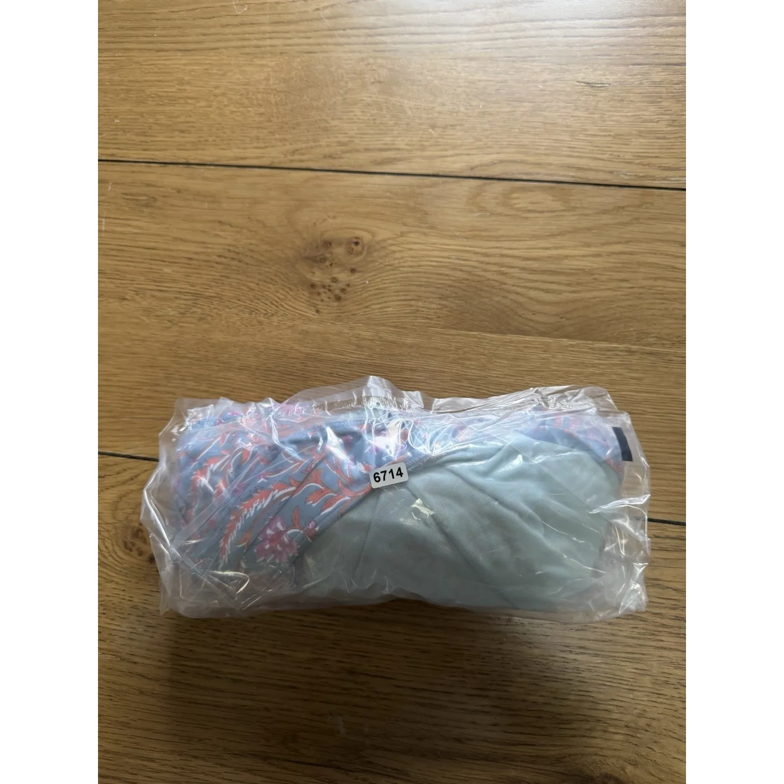 Boden One Piece Ruched Halter Swimsuit Paisley Floral Size 14R Beach Vacation - Image 10