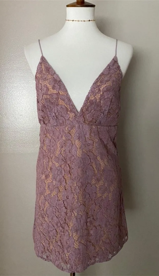 Free People Night Shimmers Velvet Mini Dress - Image 4