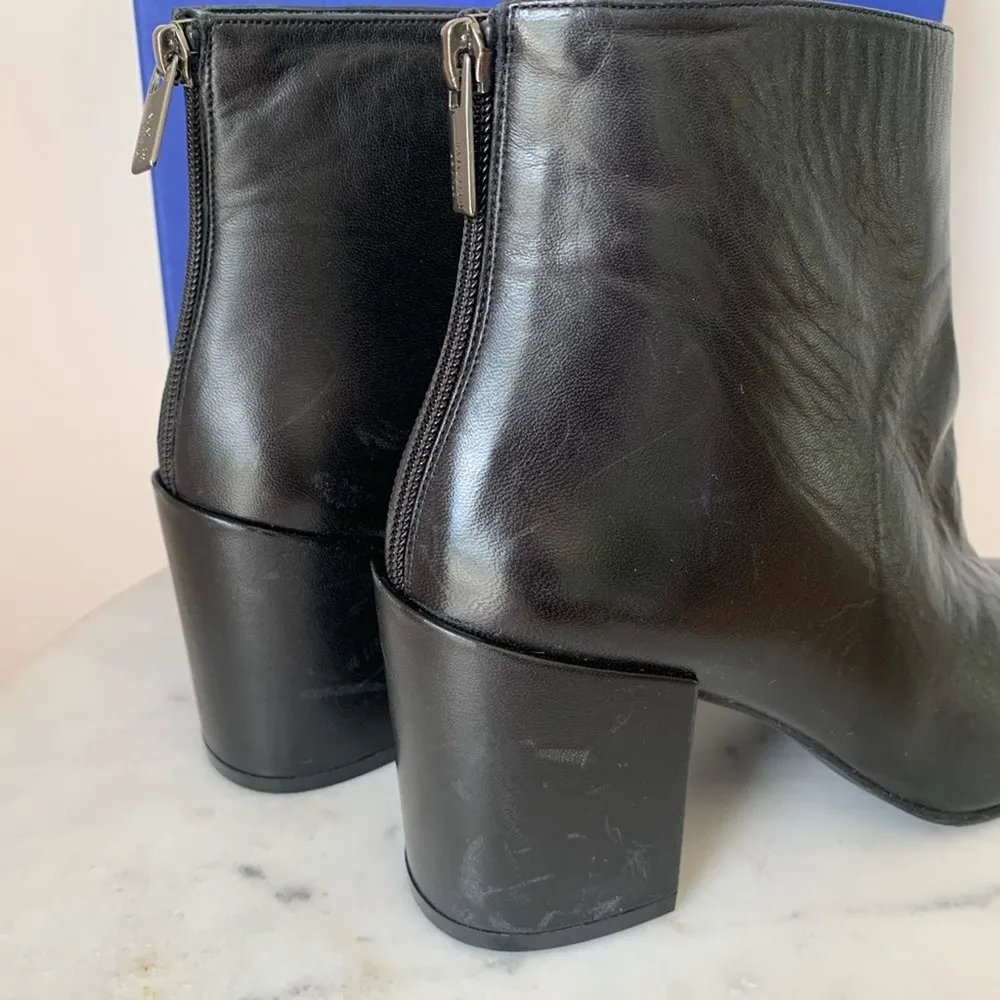 NWT Stuart Weitzman Black Ankle Boots 10 - Image 6