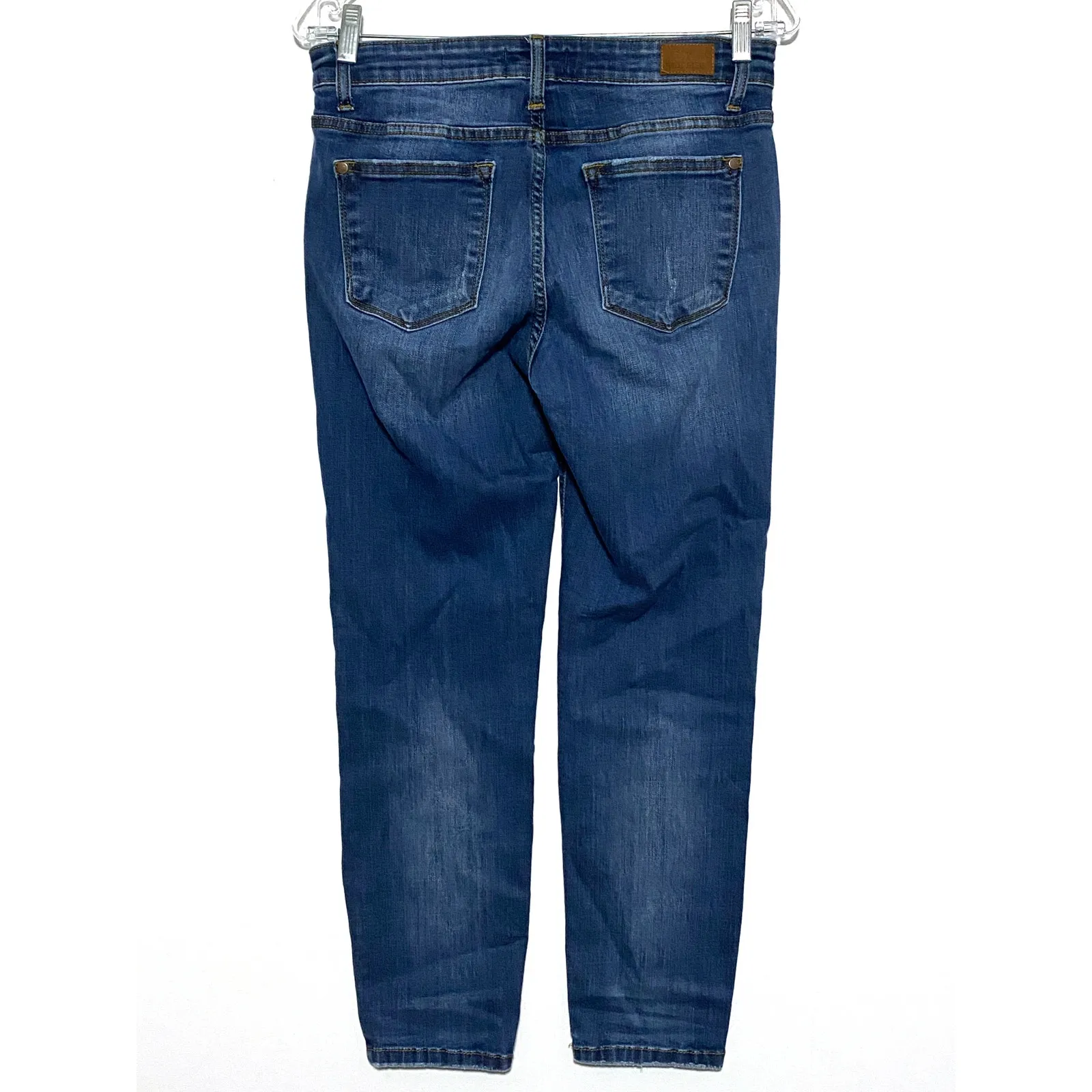 Judy Blue Relaxed Fit Straight Mid Rise Jeans 29 Stretch Classic Casual Preppy - Image 2