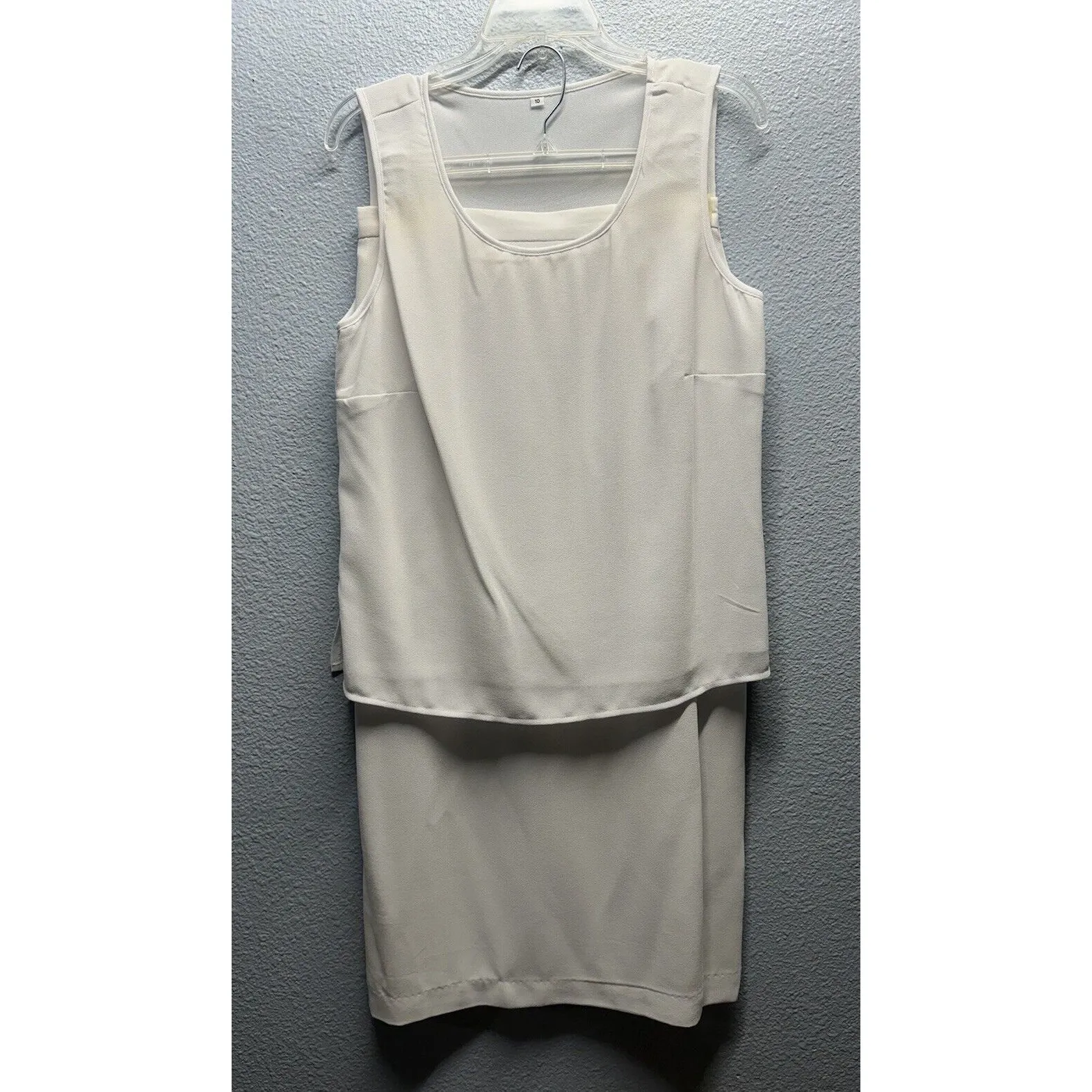 Especially Yours Boutique Women’s Size 10 White 3 Pc Skirt Suit NEW - Image 6