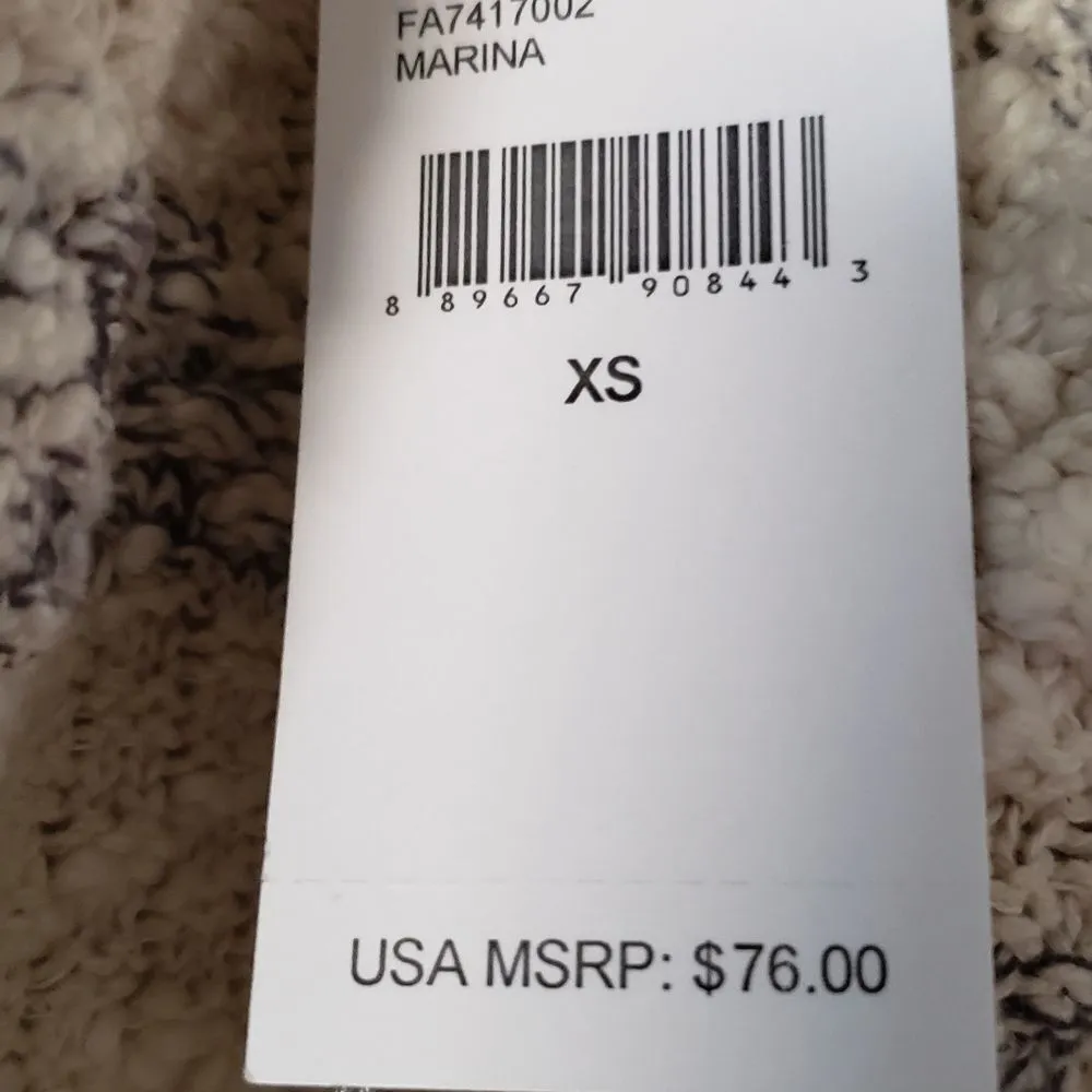 O'Neill  collared striped Cardigan sweater Size XS - Image 8