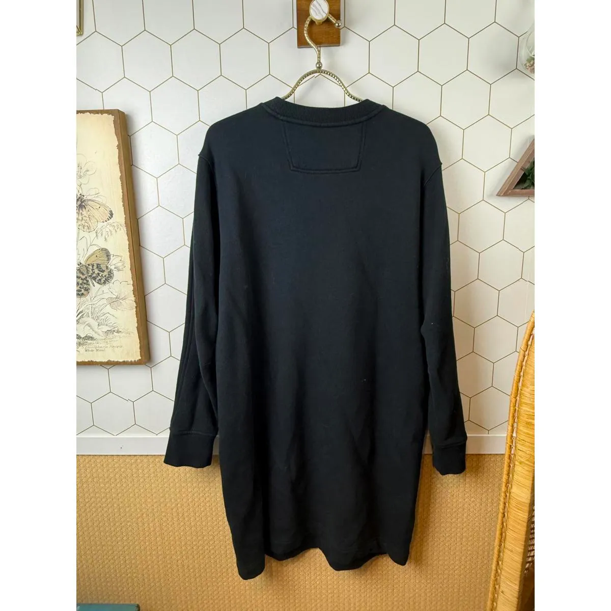 AKHG by Duluth Trading Co Black Crosshaul Cotton Camp Dress - Image 2