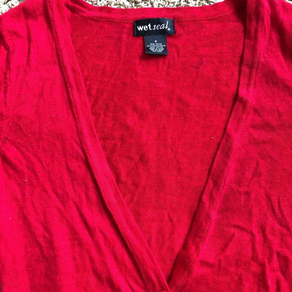 Wet seal cardigan Sz S - Image 6
