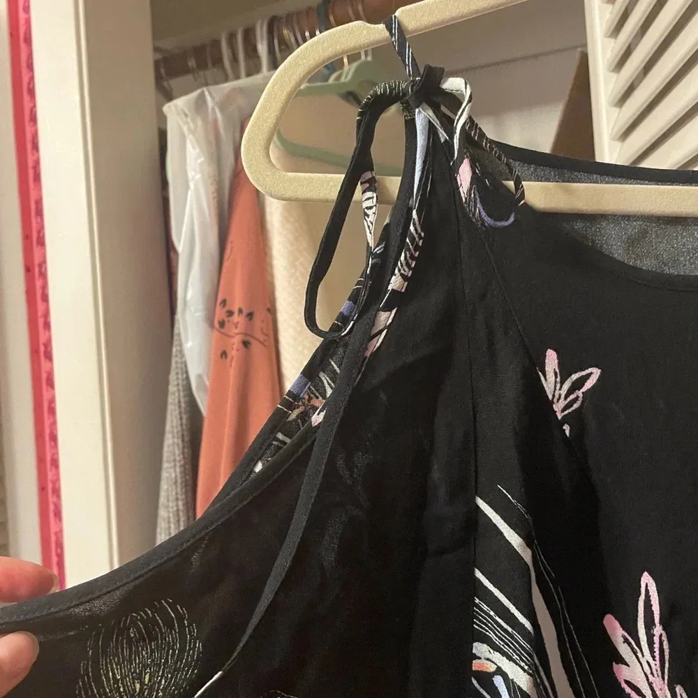 FREE PEOPLE CLESR SKIES FLORAL MINI TUNIC DRESS - Image 5