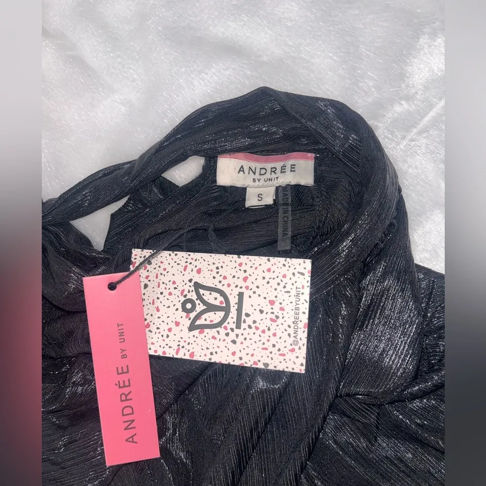 Andree by Unit Shining Star Blouse In Black - Image 5