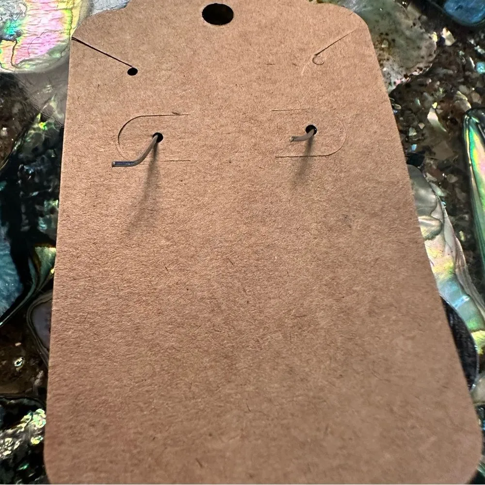 Vintage Teardrop Crystal Dangle Earrings – Antique Silver Finish - Image 7