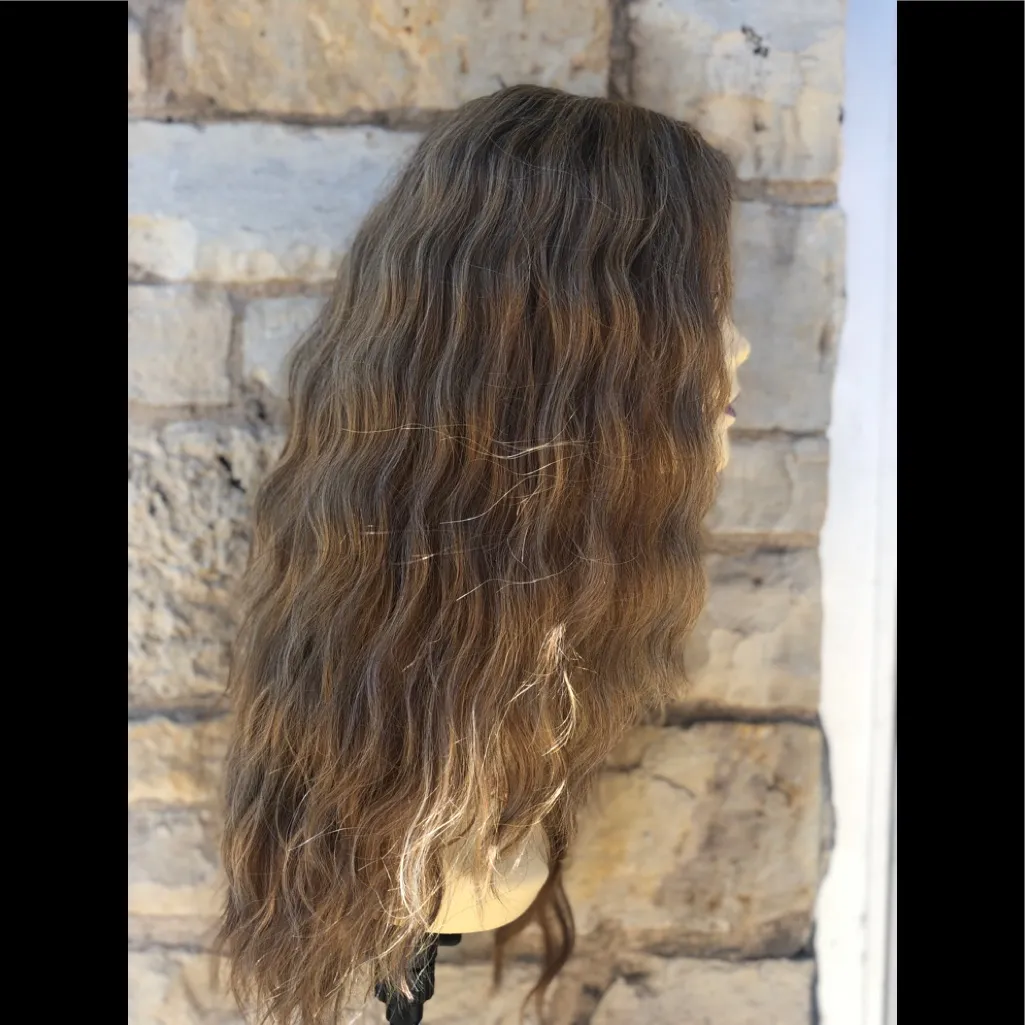 Blonde Mix Loose waves Soft Lacefront Wigs - Image 4