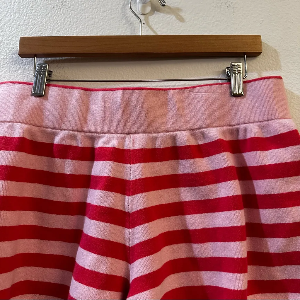 Anthropologie x Daily Practice Striped Sweater Shorts Pink Size 2X - Image 5