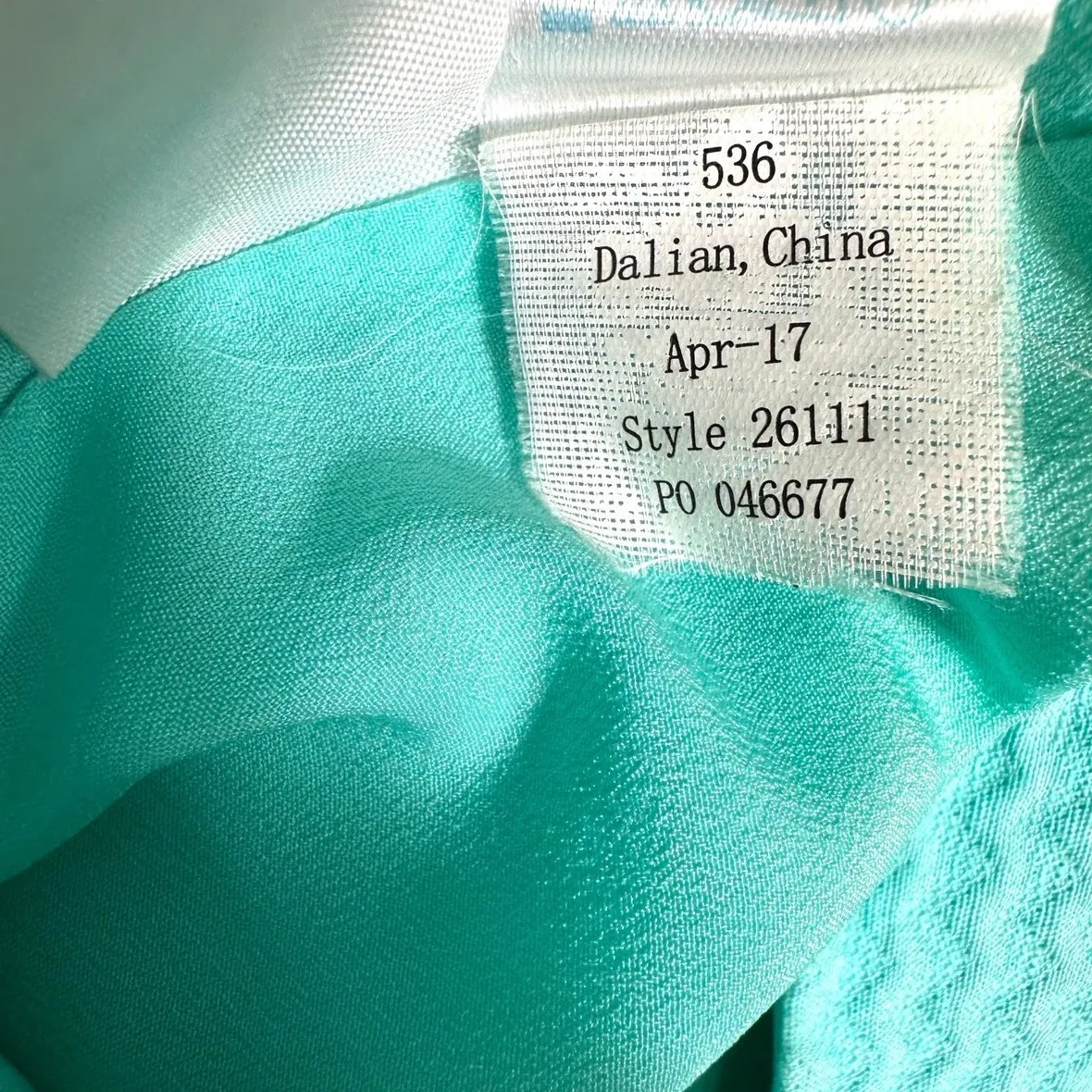 Lilly Pulitzer Pearl Seaside Aqua & Gold Metallic‎ Detail Shift Dress Size 00 - Image 8