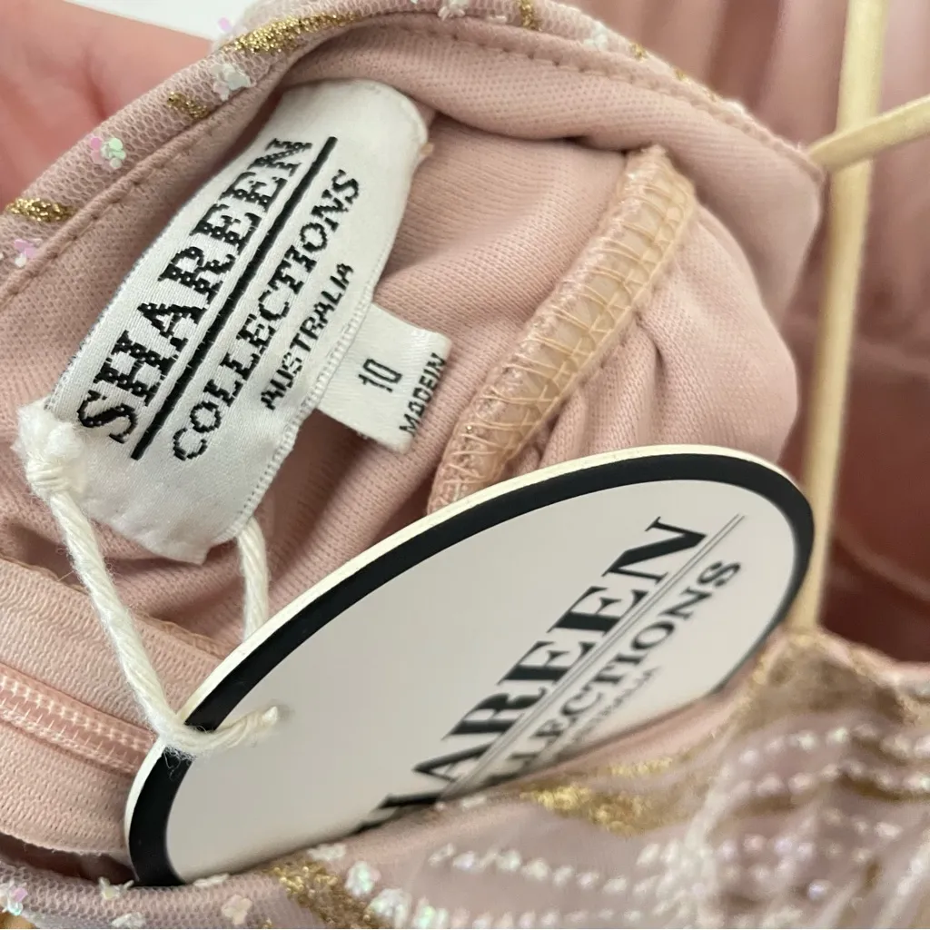 Hello Molly Sparkly Glitter Maxi Dress in Size US 6 Medium - Image 3