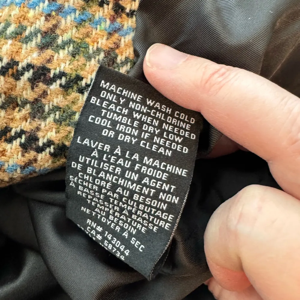 NWT 7 For All Mankind Plaid Blazer Size Small - Image 8