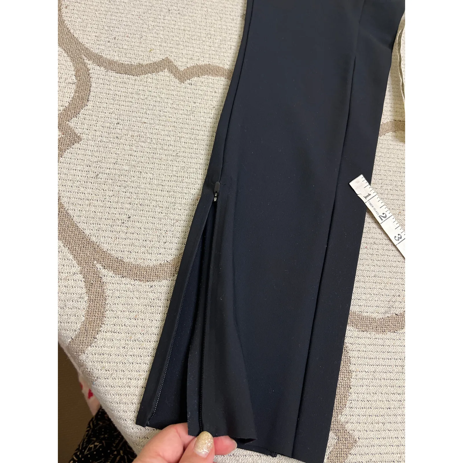 Athleta Black Stellar Trouser Pants, size 4, MSRP $129, stretch, work, travel - Image 14