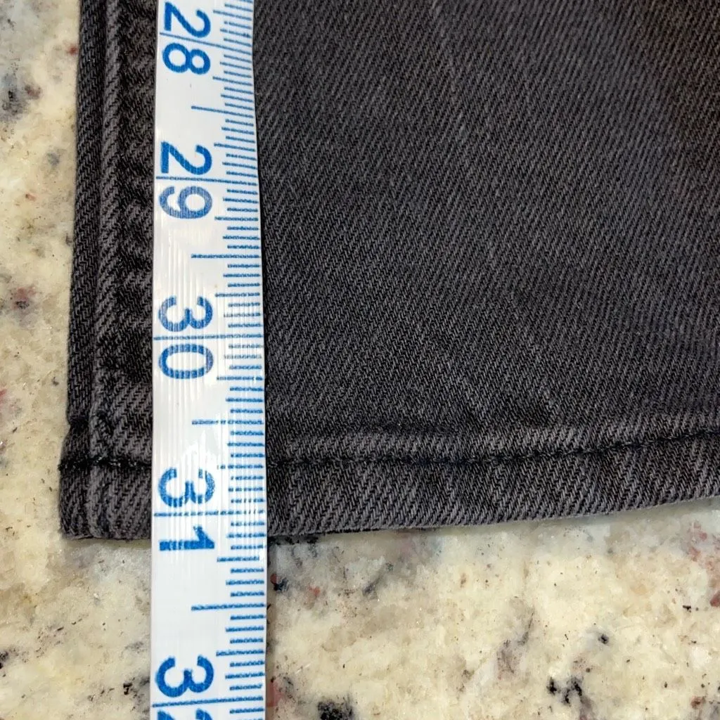 Old Navy Womens Dark Wash Denim Higher High Rise Flare Jeans Black Size‎ 4 NWT - Image 11