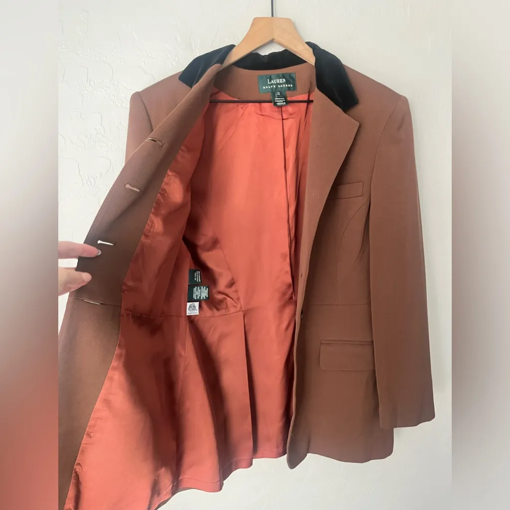 Lauren Ralph Lauren wool equestrian blazer made in the USA 12 - Image 6