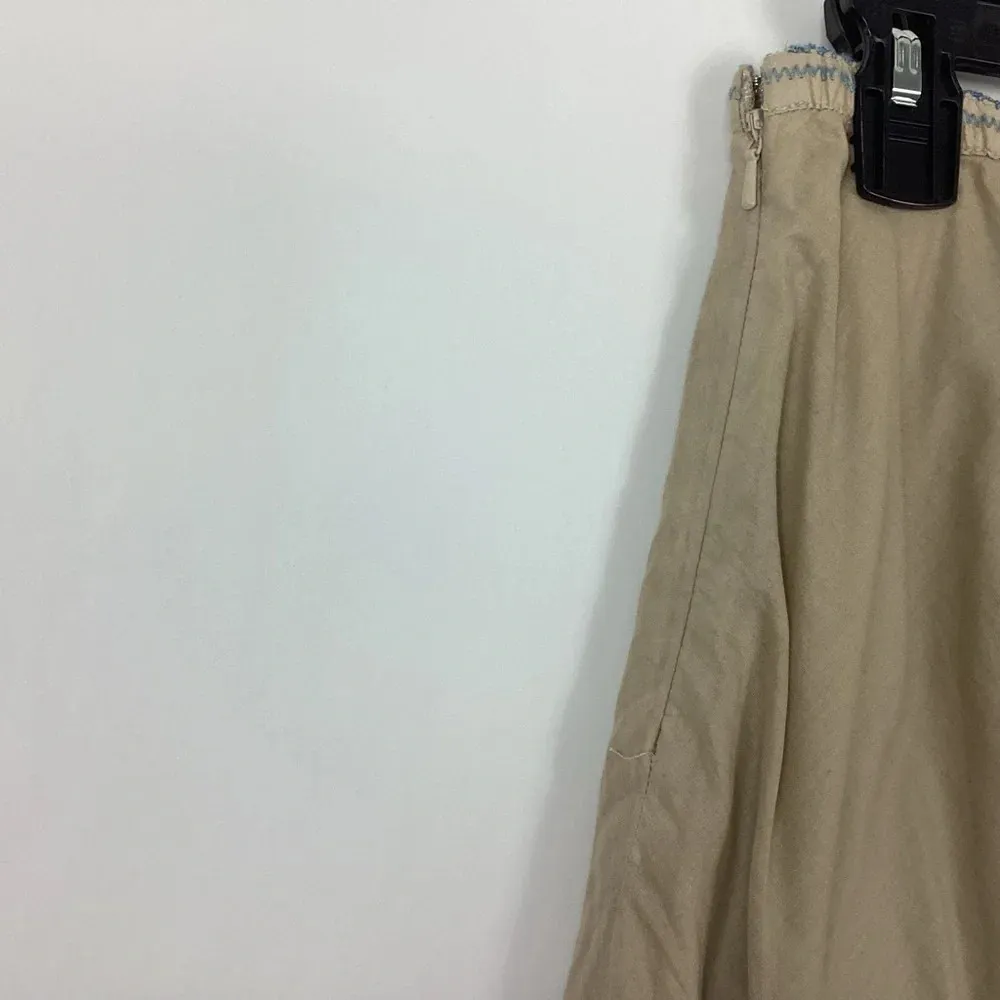 J. Jill Floral Applique Skirt Size Small - Image 6