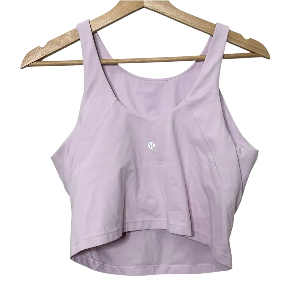 Lululemon  Align High Neck Padded Tank Top Vitapink Women’s Size 10 - Image 3