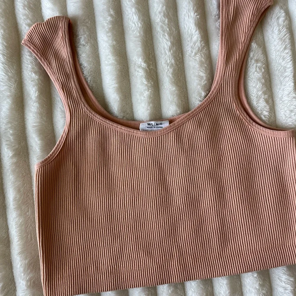 Cotton on Ribbed Crop Top - Image 2
