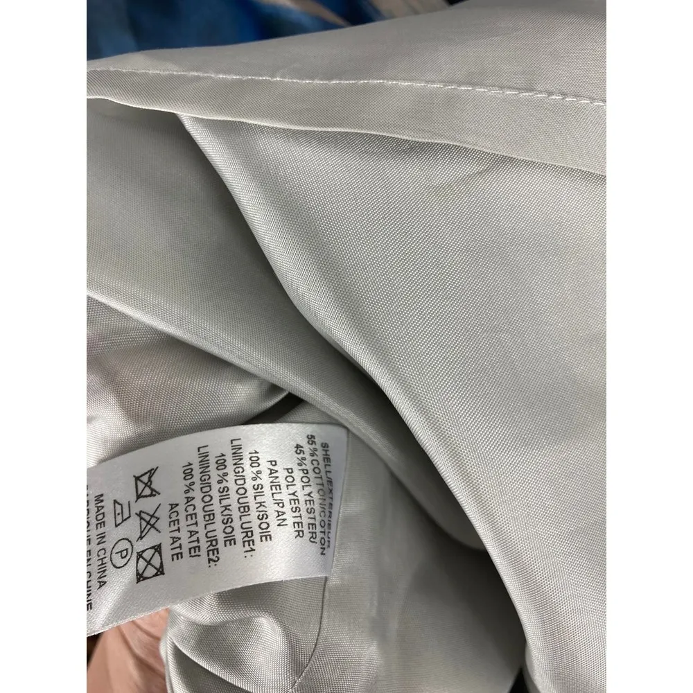 PORTS Patterned Top V Neck Dress Size 4 - Image 7