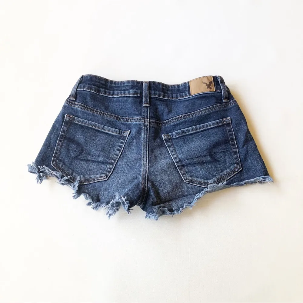 American Eagle Outfitters High Waisted Denim Short - Image 3
