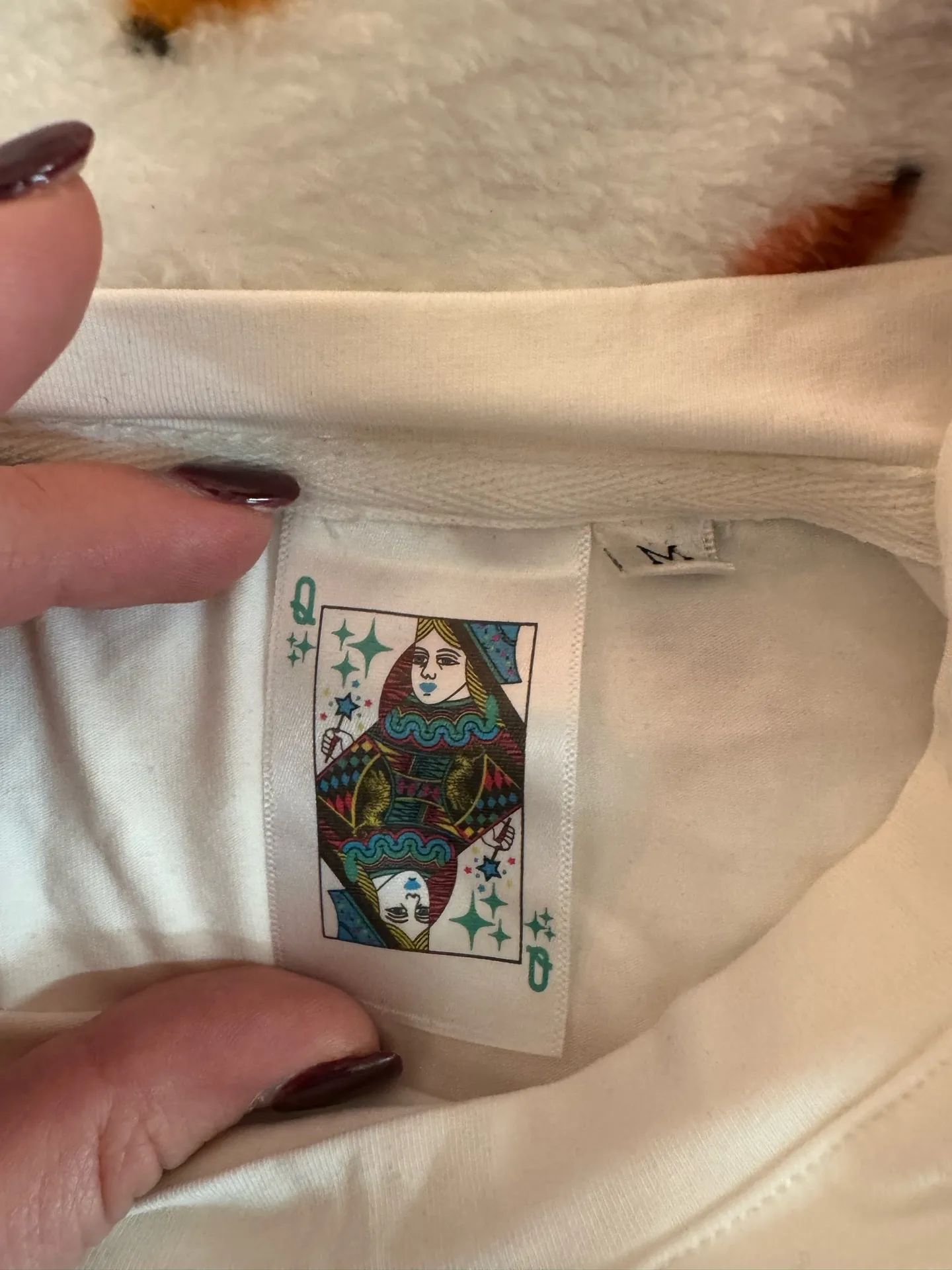 Queen of Sparkles Tulle Top White Size M - Image 2