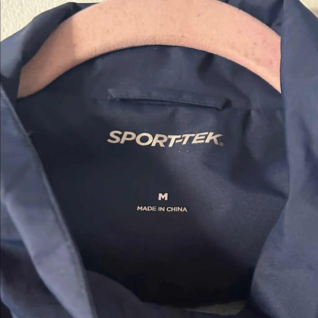 Sport-Tek Navy Windbreaker Jacket - Image 2