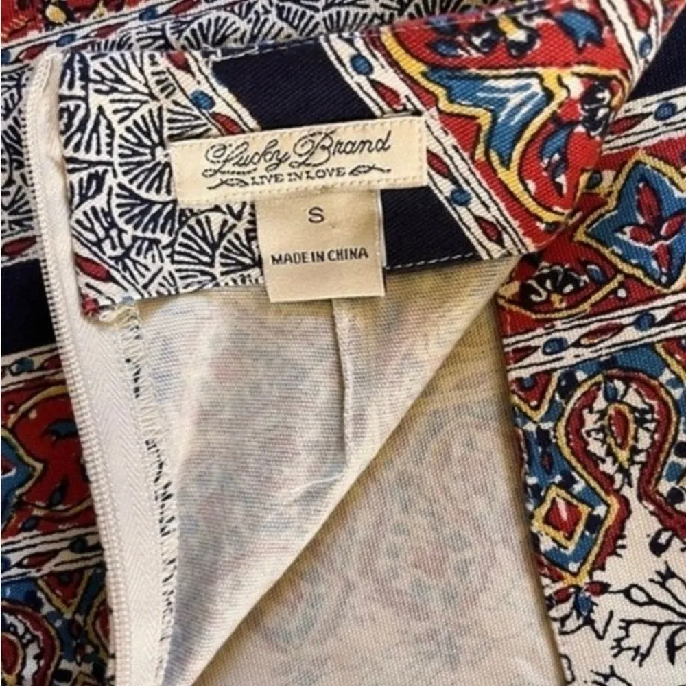 Multicolored Pencil Skirt - Image 6