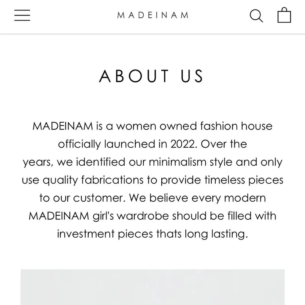 MADEINAM designer overcoat black - Image 5