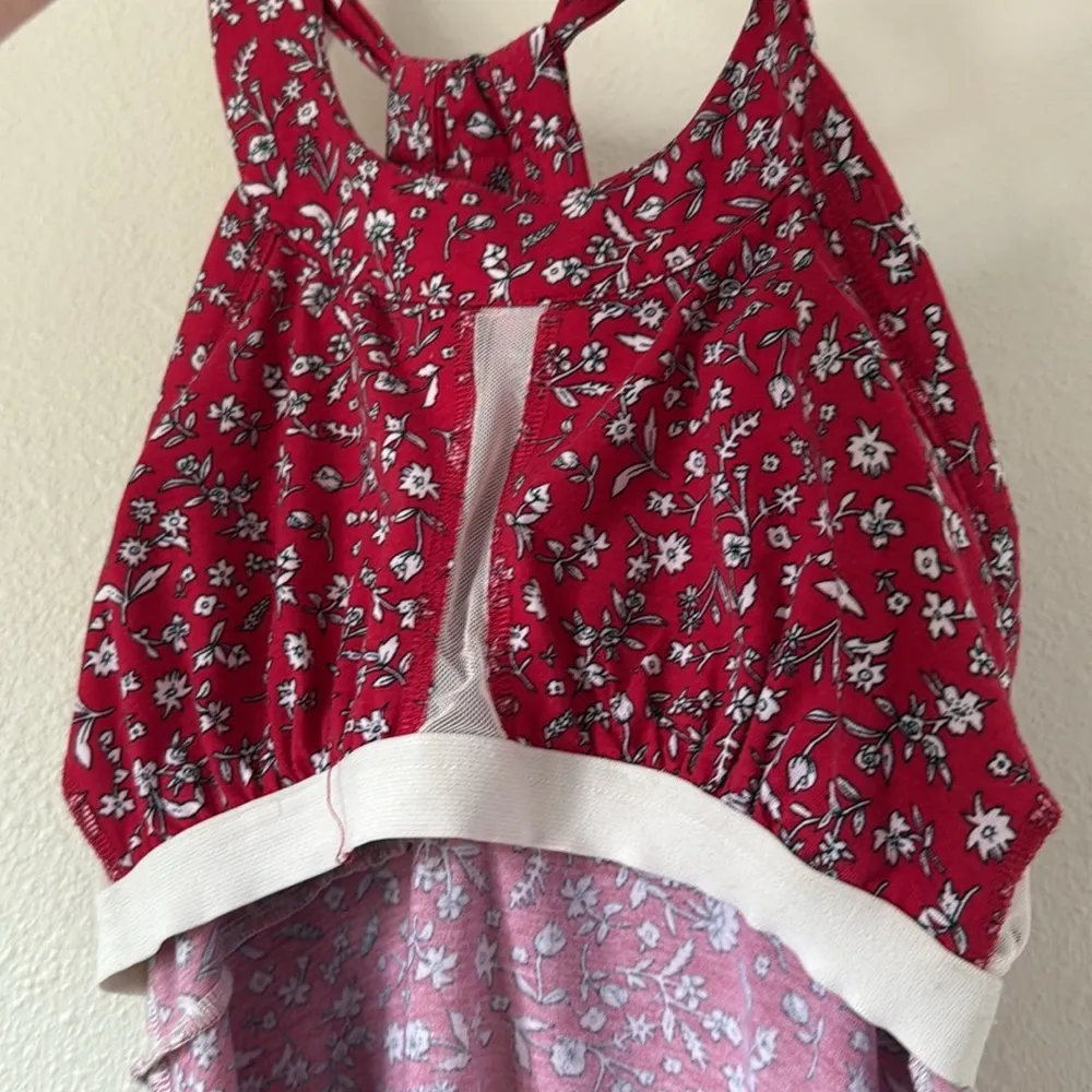 Title Nine x Krimson Klover Swenson Dress Sleevless Floral Print Red Small - Image 10