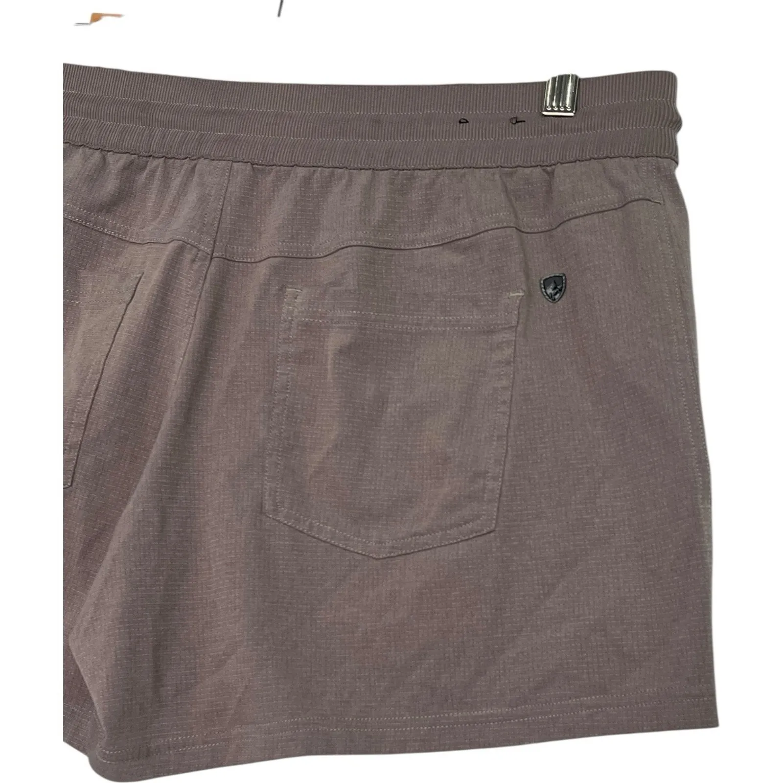 Kuhl Shorts Womens Extra Large Brown Pull On Lightweight Outdoor Hiking Casual - Image 6