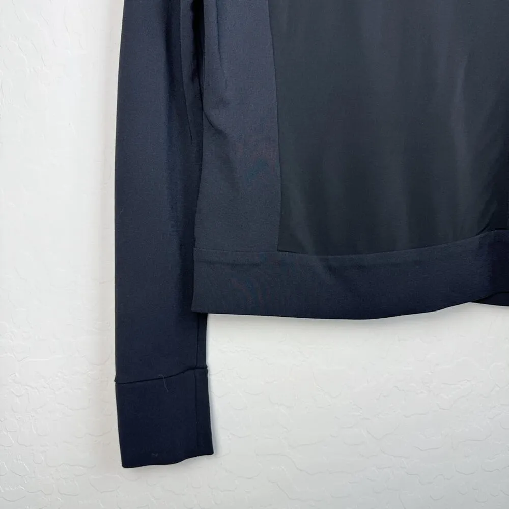 Lafayette 148 Jacket Zip Ruched Medium - Image 8