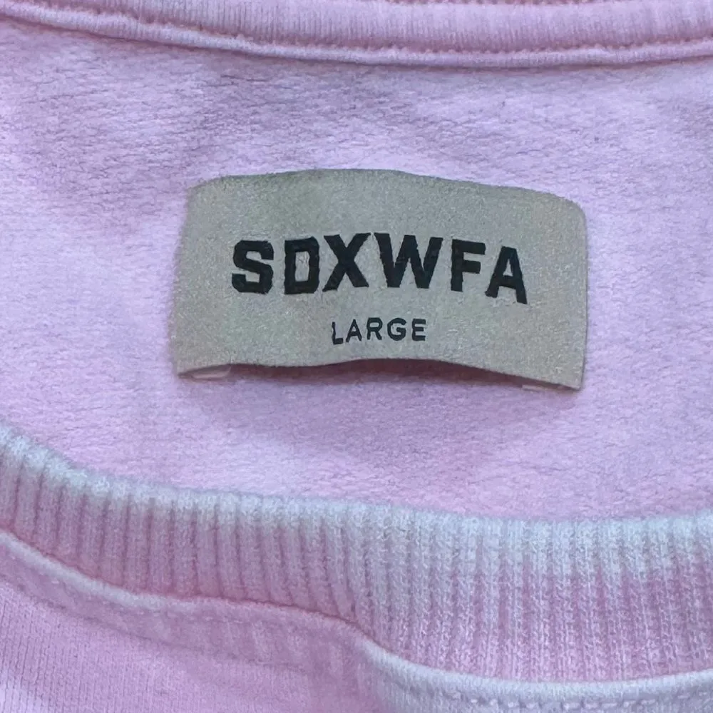 White Fox Active X Sarah’s Day Limited Edition Crewneck Sweatshirt Women’s Large - Image 3