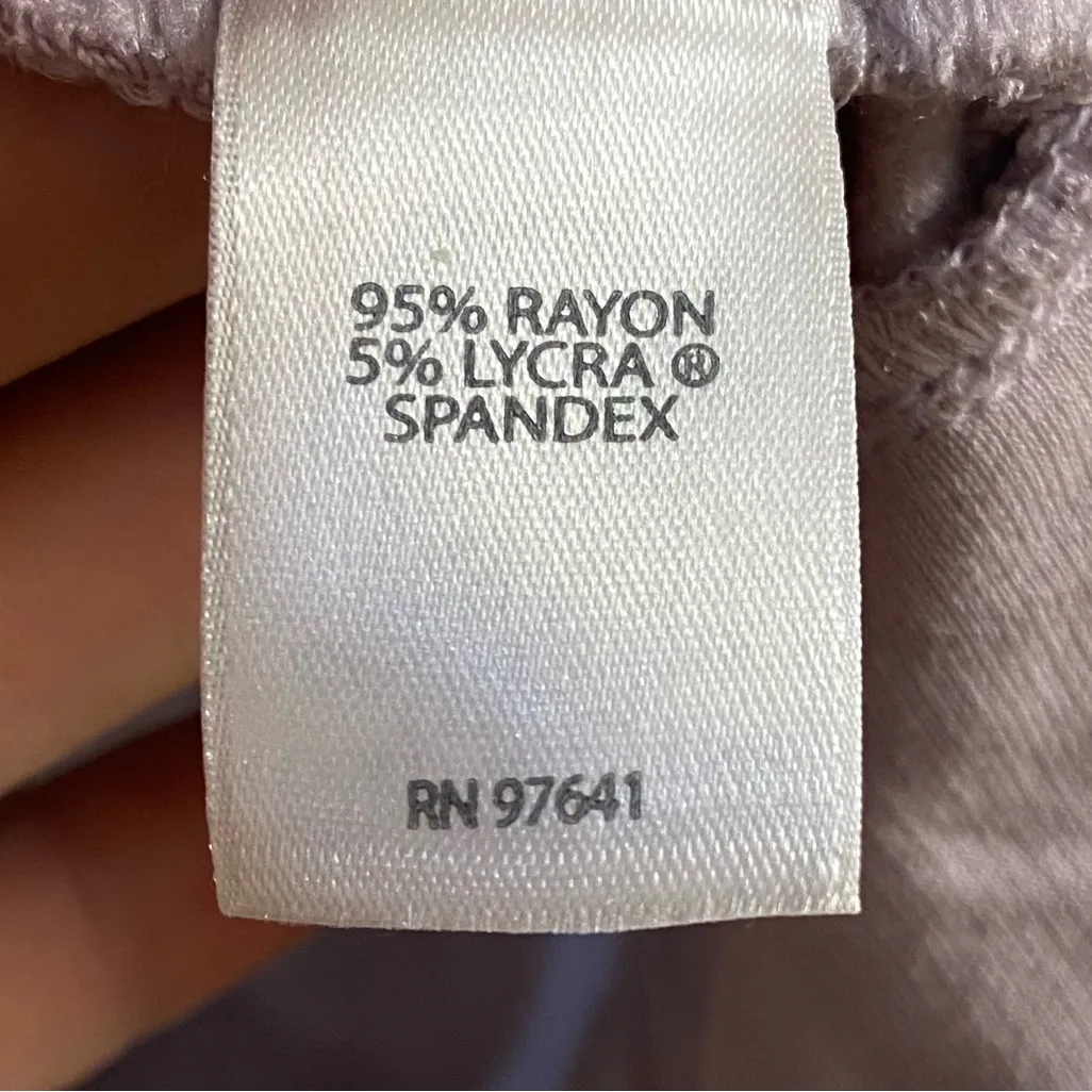 J Jill Wearever Collection crewneck sweatshirt light purple oversized Large - Image 6