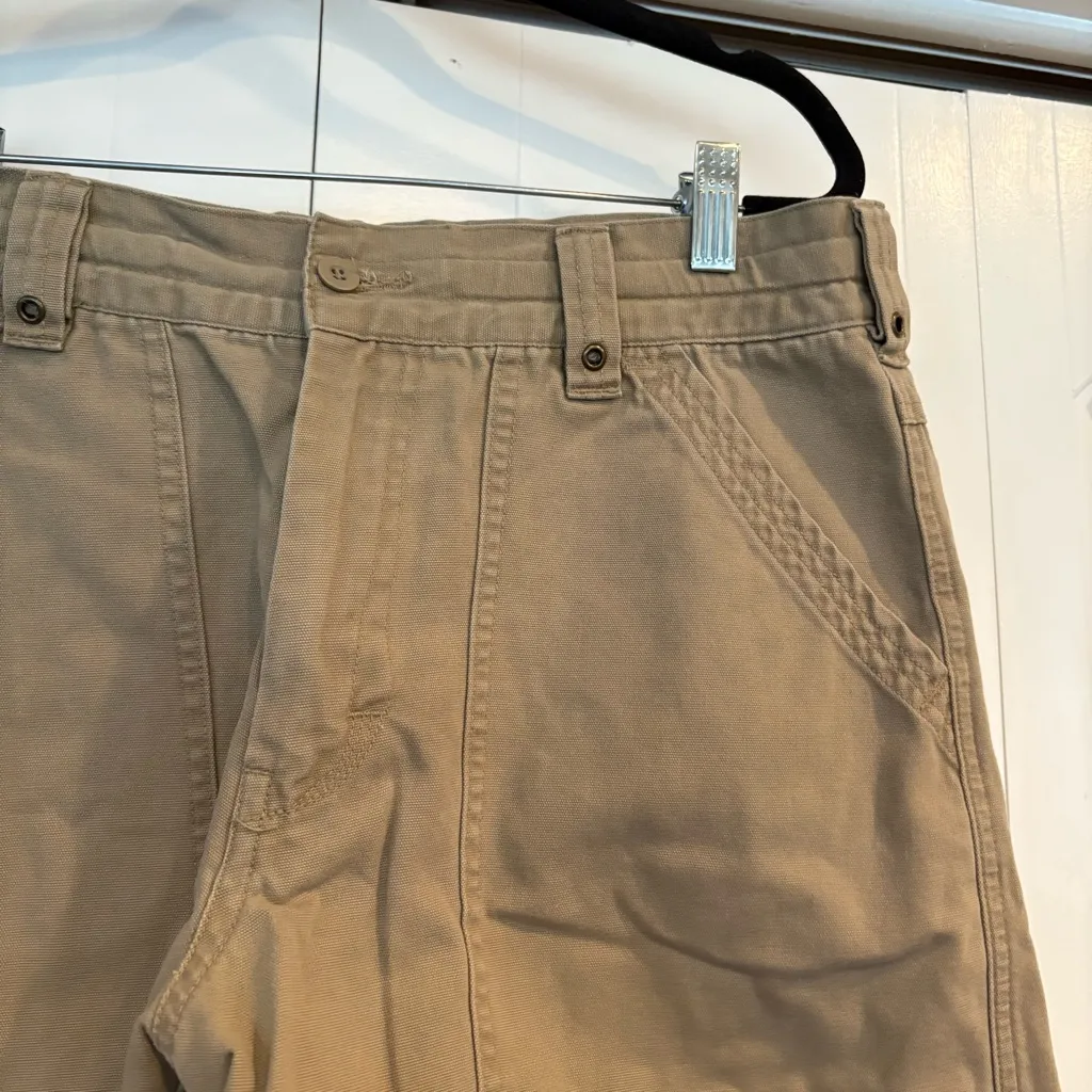 Lee Dungarees Khaki Shorts‎ Size 31 - Image 3