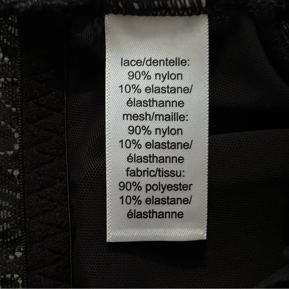 Maurice’s Womens XS Black Floral Lace Padded Racerback Bralette Lightweight - Image 4