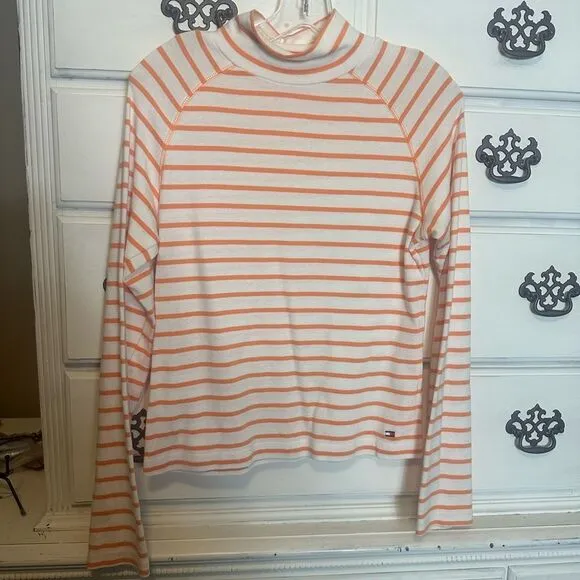 Y2K‎ Tommy Hilfiger Mock Neck Tee - Image 3