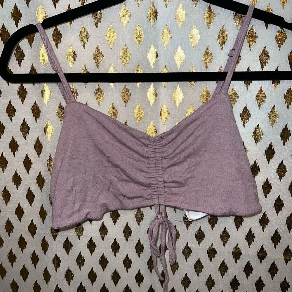 💖5/$40 Aster smoothie pink bralette crop top size S - Image 3