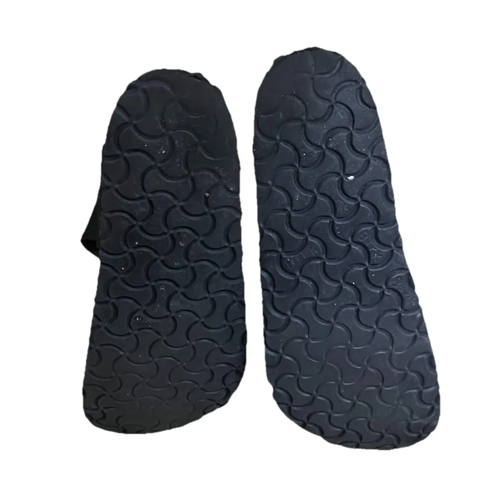 Birkenstock Gizeh Sandals L9 M7 Black Patent Leather Birko-Flor Thong Comfort - Image 9