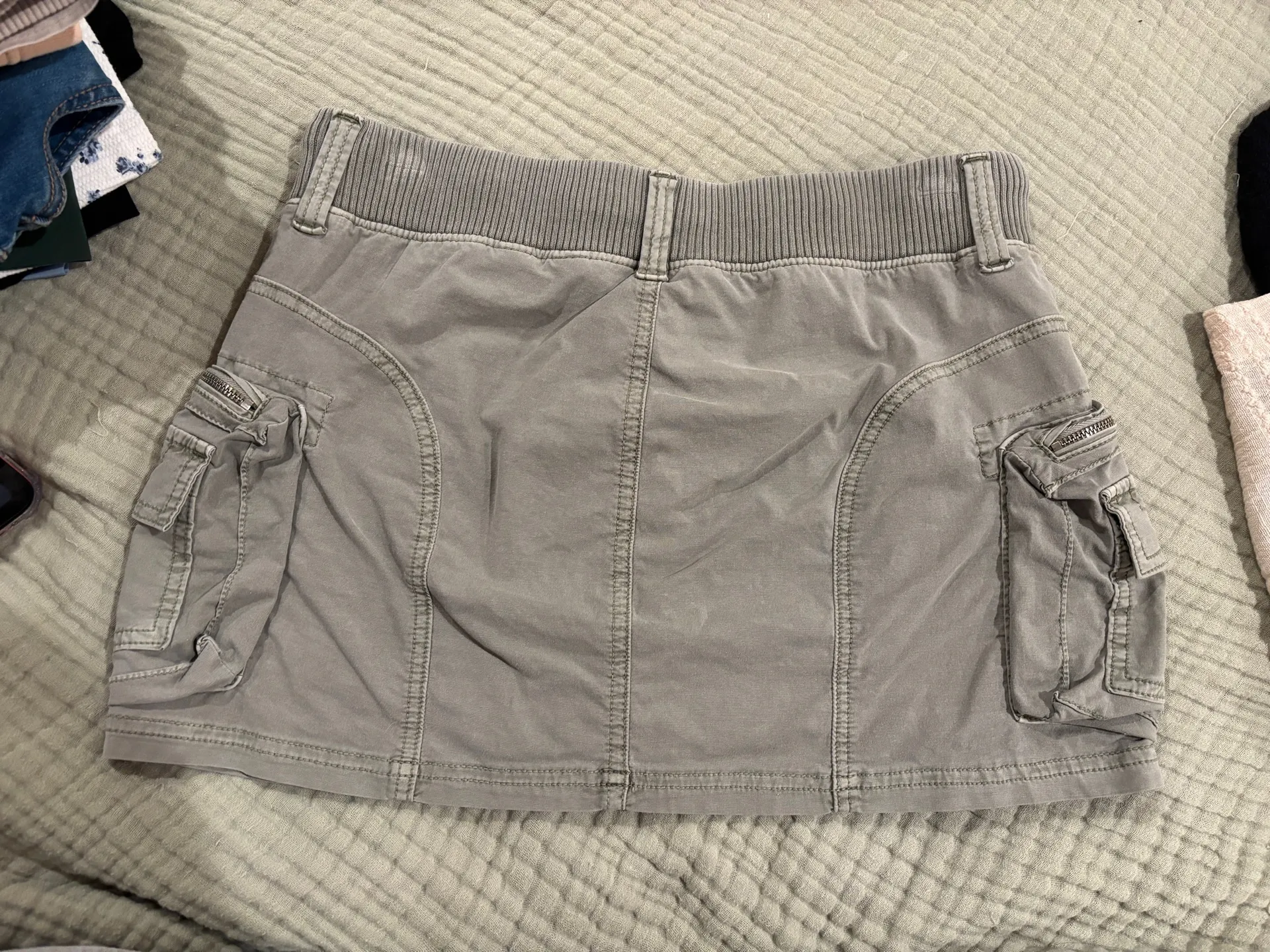 AE Snappy Stretch High-Wasted Cargo Mini Skort - Image 5