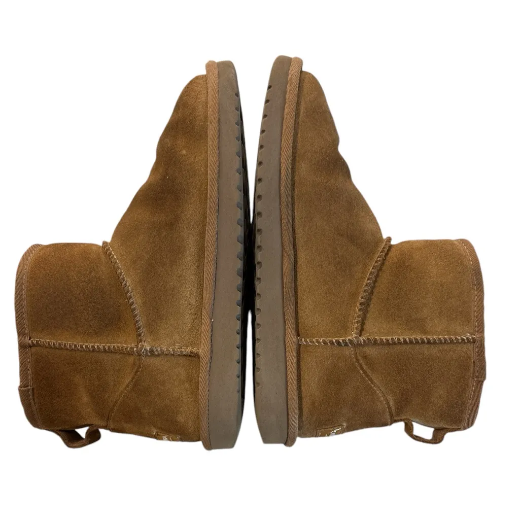 UGG KOOLABURRA Koola Mini Short Boot - Chestnut Size 6 Shearling Boho - Image 3