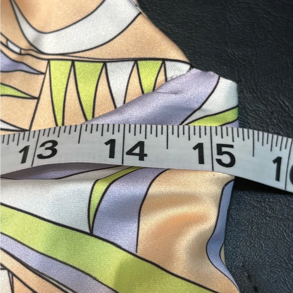 Zara Multicolor Cutout Backless Side Zip Dress size L - Image 11