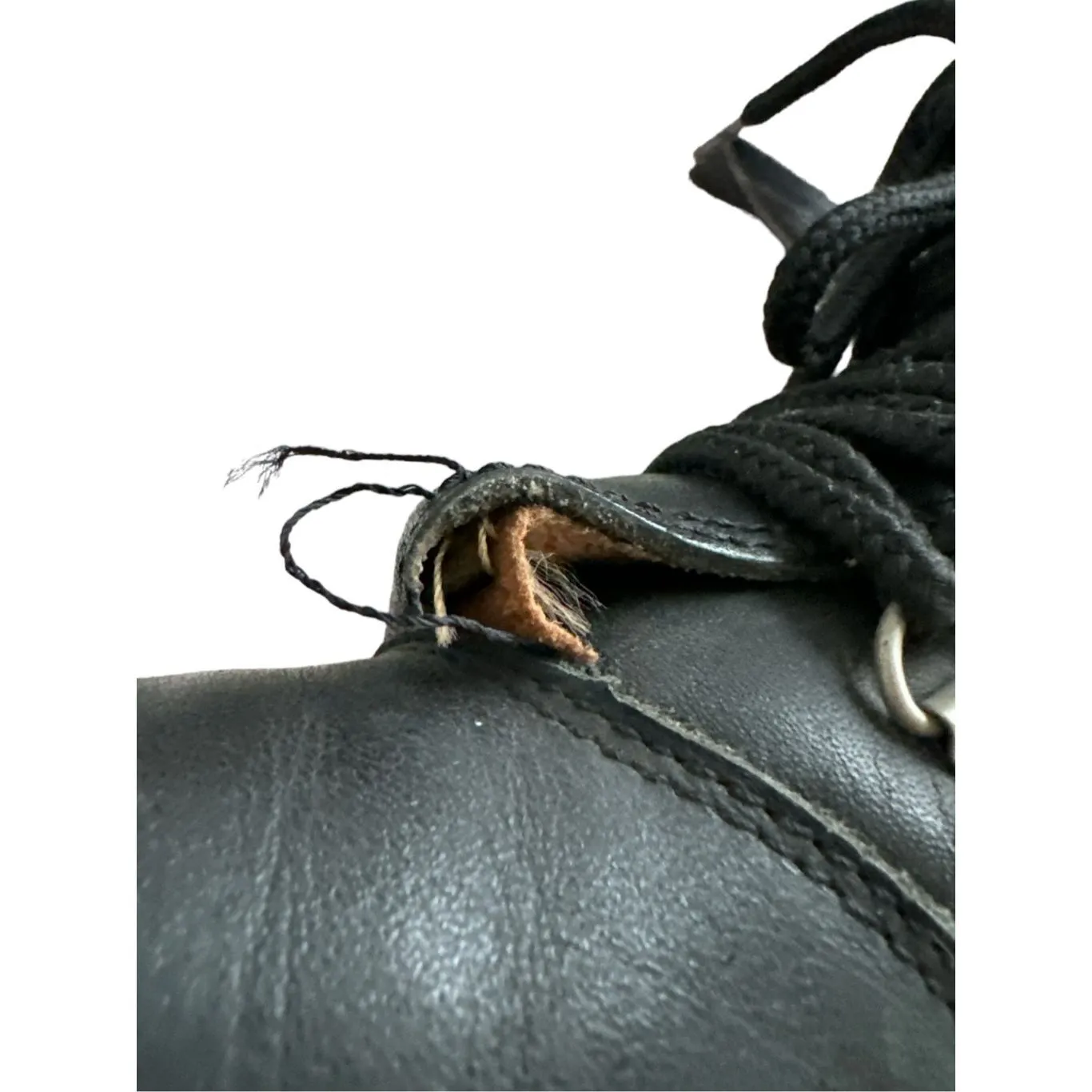 Vintage Y2K‎ Harley Davidson Chunky Leather Lave Up Riding Moto Boots Women's sz Black Size 7 - Image 7